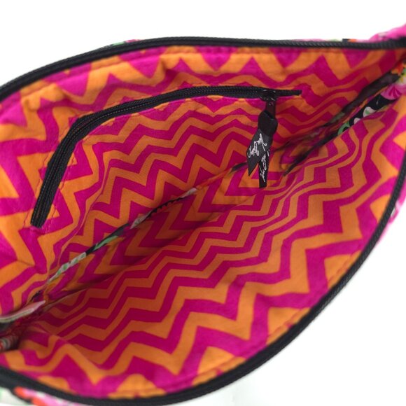 VERA BRADLEY MULTICOLOR FLORAL SMALL RECTANGLE CROSSBODY BAG LIGHTWEIGHT *EUC*.. - Picture 7 of 16